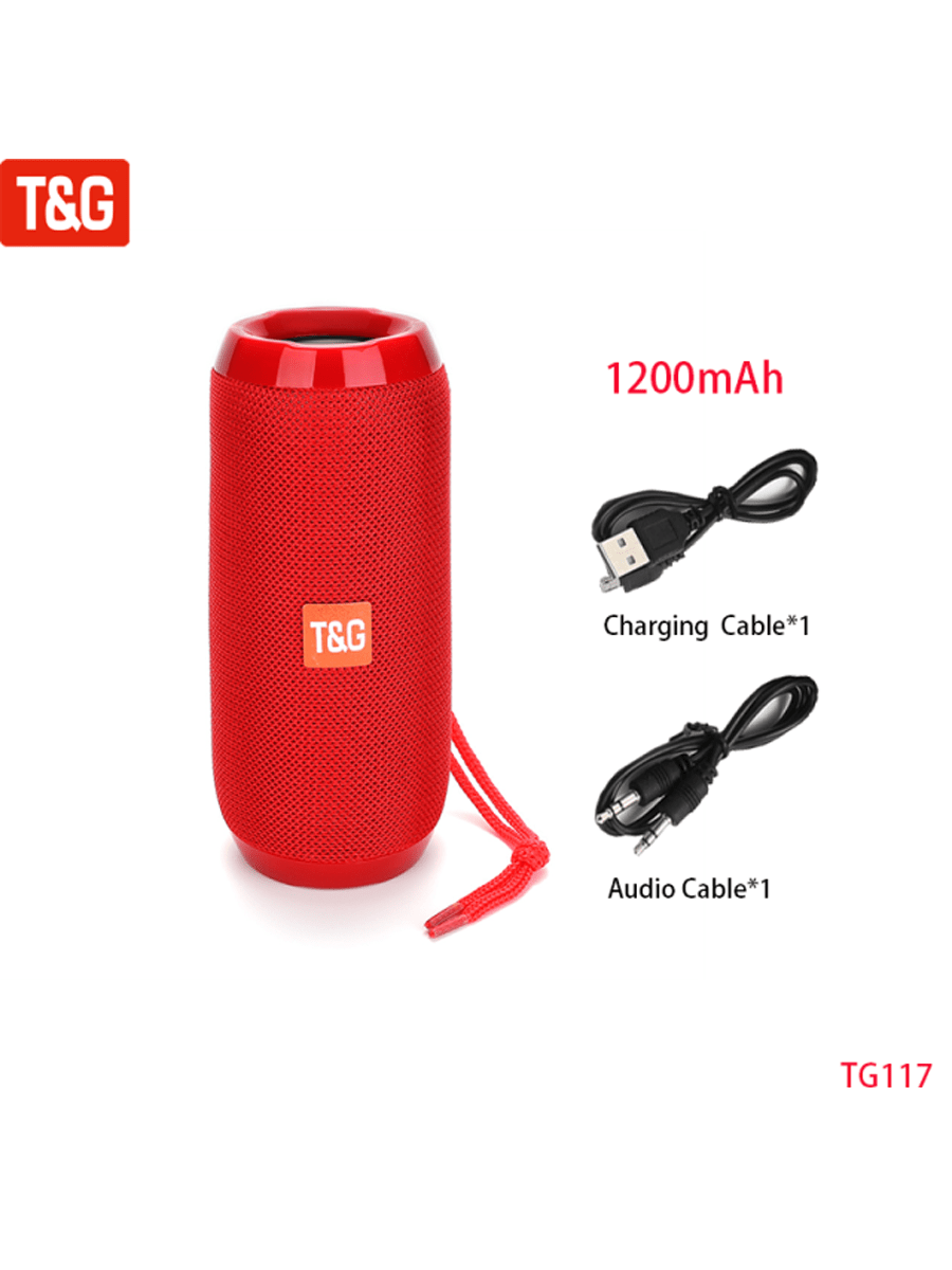 مكبر صوت لاسلكي محمول بلوتوث، مقاوم للماء، بمضخم ب...