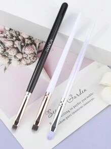 1pc Lip Brush Concealer Brush, Pointed Lip Blending Brush, Lipstick Brush, Makeup Brush, Beauty Tool, Portable - Multicolor - View 3