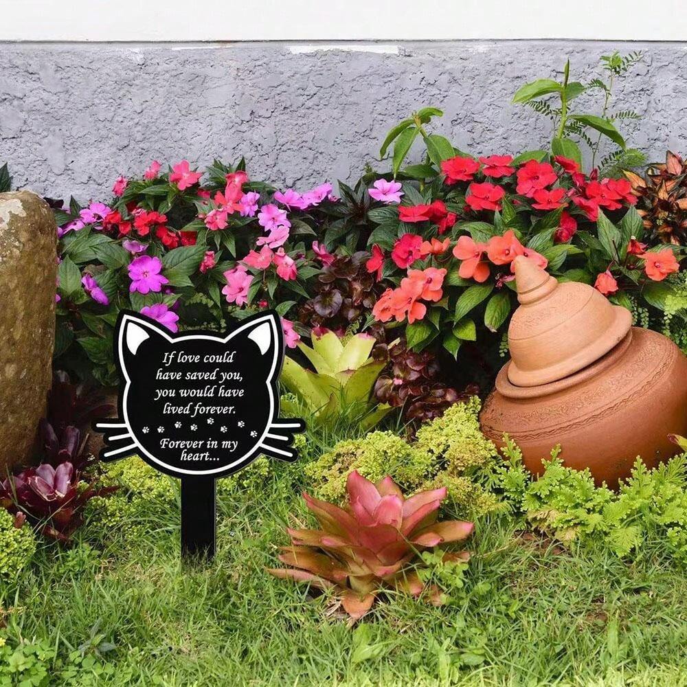 Outdoor Angel Memorial Plaque, Waterproof Garden Grave Decoration for