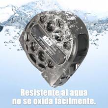 Cinta métrica 7.5m,Regla métrica anticorrosiva telescópica recubierta de níquel de acero inoxidable de 25 mm - Plateado - Ver 7