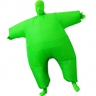 1pc Inflatable Costume Full Body Suit Halloween Christmas Costumes Fancy Dress Adult