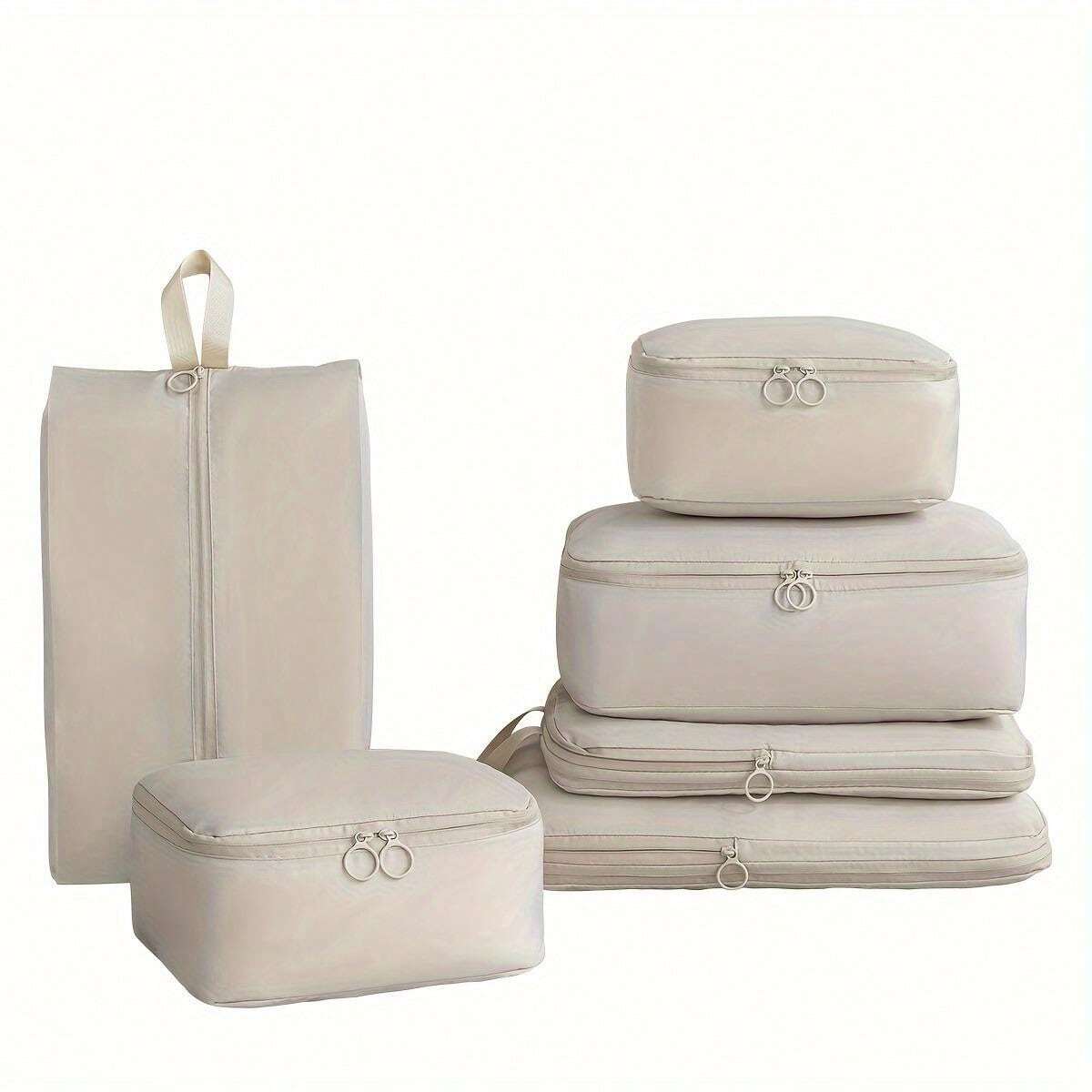 6Piece Travel Packing Cube Set Luggage Organizers For Efficient Packing