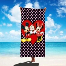Classic Mickey Beach Towel Swimming Soft Absorbent Towel - Multicolor - View 15