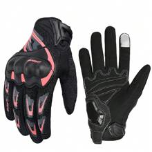 SUOMY Lady Pink Motorcycle Gloves Summer Mesh Breathable Women Teens Girls Motorbike Glove Motocross Luvas Female S-XXL - Pink - View 13