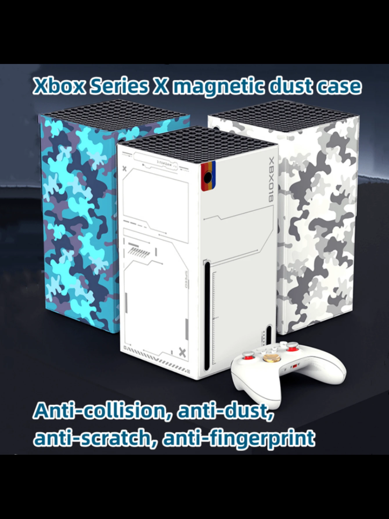 Vỏ chống bụi từ tính cho XBOX Series X Console, Vỏ bảo vệ máy chơi game XBOX Series X - Vỏ bảo vệ XBOXSeries X - Xem 1