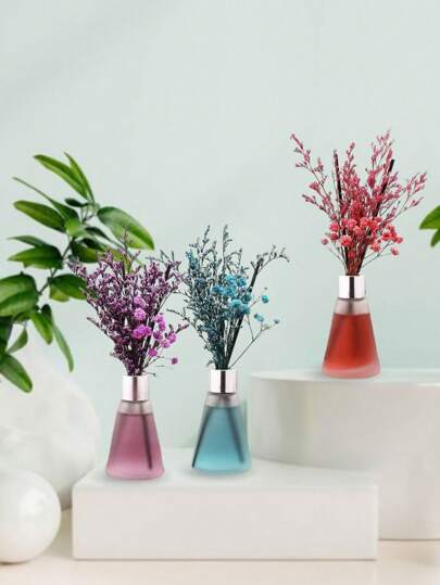 1pc 50ml Aromatherapy Set,Aromatherapy For Home Use, Air Freshener Toilet Deodorant Indoor Room Smell Bathroom Bedroom House Odor Eliminator,Valentine's Day Gift,Christmas Gifts(Random Aromatherapy Sticks)