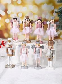 5 قطع من الجنود الدمى الجوزية بطول 13 سم، ديكورات جنود الدمى الإبداعية، جنود الجوز المعلقة على الشجرة ديكورات المنزل، مناسبة لحفلات المناسبات والهدايا والديكورات وديكورات المشاهد والديكورات العطلات والديكورات المنزلية وديكورات المكتب وهدايا الحفلات والديكورات الجمالية لغرفة النوم والمنزل وديكورات الحفلات الممتعة، عيد الميلاد، رأس السنة الجديدة، هدايا، ديكورات عيد الميلاد، ديكورات الشتاء