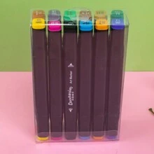 Touch 双头黑色马克笔套装速干油性彩色画笔儿童大水彩笔小学生用 - 彩色 - 查看 5