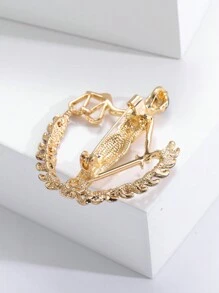 1 pieza Broche de la constelación de Libra de la diosa de la justicia de moda para el uso diario de mujeres - Libra, diosa de la justicia - Ver 6