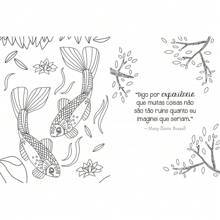 Livro Arteterapia para colorir e inspirar