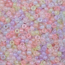 400pcs Acrylic Beads (0.6*0.9mm) Macaron Colored Horse Eye Shape Beads For Diy Bracelets & Necklaces, Jewelry Making Accessory - 400pcs - View 24