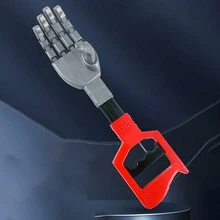 Fun Mechanical Claw Grabber Tool, Pick-Up & Retrieval Machine Arm, Creative Toy Design - Red - View 1