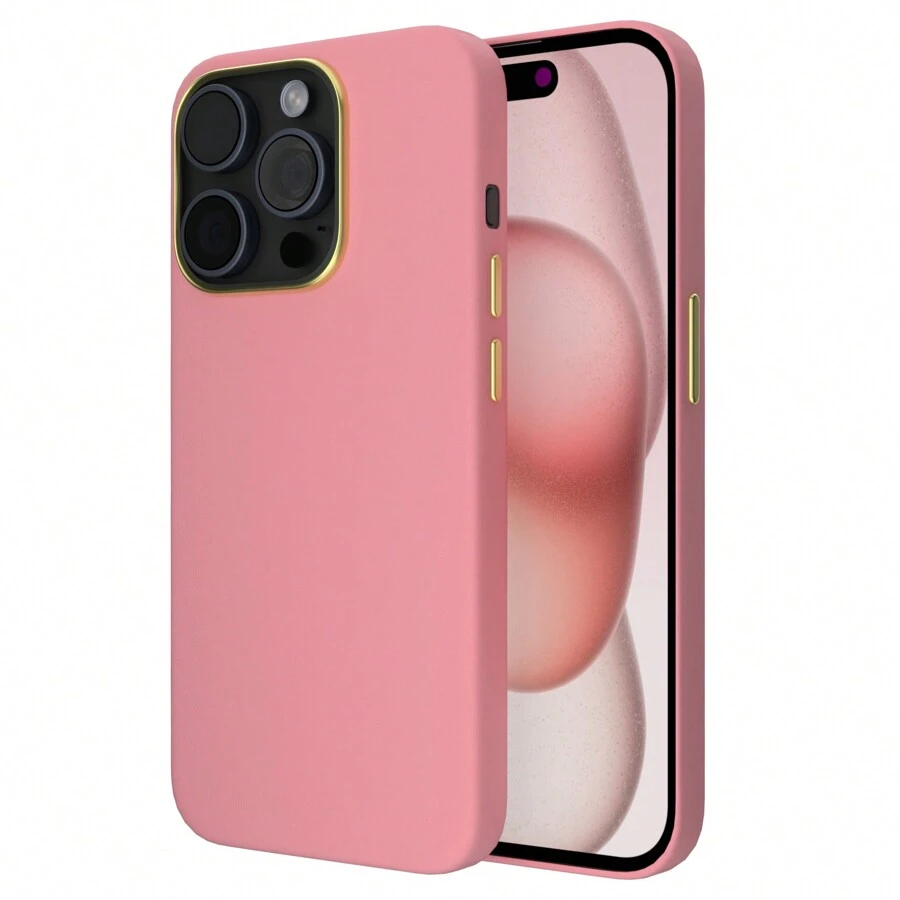 Basic Phone Cases - สีชมพู-พร้อมบรรจุภัณฑ์ - ดู 1