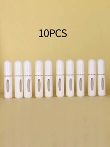 5/10/20/50pcs 5ml Plastic Bottom Refillable Perfume Bottle - Portable Spray Bottle For Refilling - Great Gift For Friends & Family - Ideal For Home, Bathroom Decoration & On-The-Go Travel