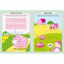 Livro Escreva e apague A ovelha rosa e seus amigos - Diversão na f