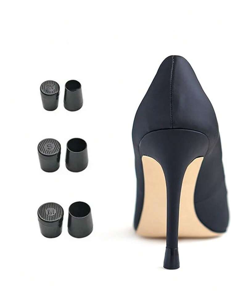 2pcs High Heel Protectors Stiletto High Heel Caps Transparent High Heel Stoppers Savers For Grass Weddings Valentines Formal Occasions SHEIN Singapore