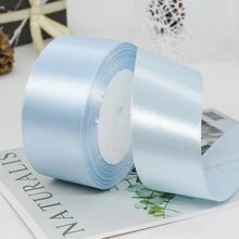 1 Roll 1/1.5/2/4cm Satin Ribbon, 22 Meters, Diy Handmade Rose Flower Material, Cake Box Packaging Ribbon, Flower Bouquet Wrapping, Gift Packaging Ribbon, - Width About 4cm - View 19