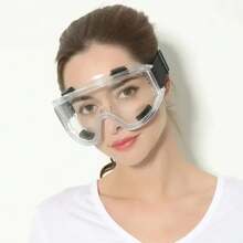 Goggle Anti Splash Dust Proof Work Lab Eyewear Eye Protection Industrial Research Glasses Clear Lens