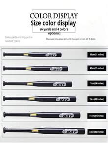 1pc Baseball Bat For Self-Defense & Emergency, Unisex, For Car/Home Use - Multicolor - View 11