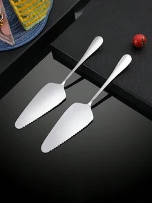 Stainless Steel Baking Cake Spatula, Cheese Knife, Kitchen Triangular Spatula, Cheese Knife, Baking Tools