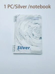 4pcs/1pc A5 Wire-Bound Notebook, Thick, Cute, Suitable For Students,School Supplies,Back To School - View 8