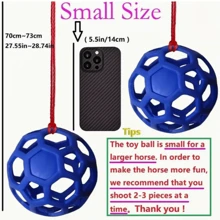 1pc Stable Hanging Hay Feeder Toy Ball For Feeding Horses - Multicolor - View 2