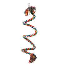 1 pieza Duradero Ardilla y Deslizador de Azúcar Ardilla Voladora Juguete de escalada para loros con cuerdas, adecuado para juegos y ejercicios, ideal para cuidado de mascotas. - Multicolor - Ver 9