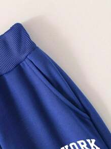 3pcs/Set Toddler Summer Casual USA Print Sports Sweatpants - Multicolor - View 7