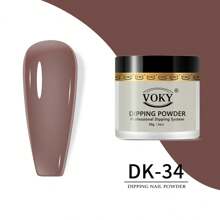 VOKY 30G 2024 Phổ Biến Cổ Điển Mới Khỏa Thân Series Màu Thịt Lấp Lánh Gel Bột Móng Tay Nghệ Thuật DIY, salon Và Sử Dụng Tại Nhà, Không Chữa - Nhiều màu - Xem 15