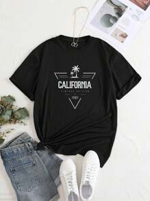 Women T-Shirts - màu đen - Xem 1