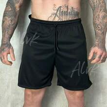 Men Shorts - 黑色 - 查看 3