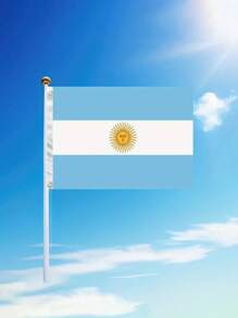 3pcs Multi-Country Hand Waving Flag, Hand Waving Flag, 14*21 Cm (5.51*8.27 In) Polyester Small Hand Waving Flag With Plastic Flagpole Trim - Multicolor - View 30