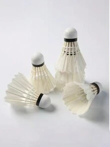 Titanium High-Elastic Badminton Racket/ Wind Resistant Training & Competition Shuttlecock, Not Easy To Break Indoor/Outdoor - Multicolor - View 3