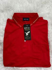 Men T-Shirts - 紅色 - 查看 2