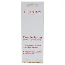 Double Serum Complete Age Control Concentrate By Clarins For Unisex - 1 Oz Serum - Gold - View 2