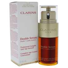 Double Serum Complete Age Control Concentrate By Clarins For Unisex - 1 Oz Serum - Gold - View 3