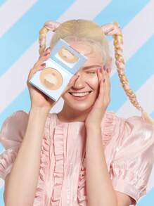 Misslyn 三色高光粉饼，高显色度，珠光光泽，质地柔滑，打造自然光泽，提亮肤色，轻盈不油腻，附赠粉刷，纯素配方，无动物实验 - 4 SUGAR RUSH - 查看 8