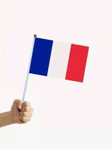 3pcs Multi-Country Hand Waving Flag, Hand Waving Flag, 14*21 Cm (5.51*8.27 In) Polyester Small Hand Waving Flag With Plastic Flagpole Trim - Multicolor - View 19