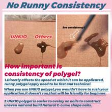 Poly Nail Gel Extension Set UV LED Building Gel Quick Nail Extension Gel Poly Nail Gel Kit Nail Manicure