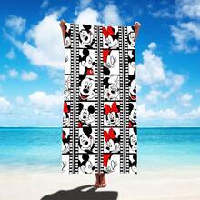 Classic Mickey Beach Towel Swimming Soft Absorbent Towel - Multicolor - View 19