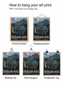 1 Áp Phích Vải Phong Cách Retro, Phim Kinh Dị Nghệ Thuật Treo Tường, Trang Trí Nhà Cửa, Áp Phích Ý Tưởng Sáng Tạo, Món Quà Lý Tưởng Cho Phòng Khách, Phòng Ngủ, Văn Phòng, Nhà Bếp, Nhà Hàng, Trang Trí Tường Quán Bar, Trang Trí Phòng Vintage, Tranh Canvas Nghệ Thuật Thẩm Mỹ, Không Gọng - Nhiều màu - Xem 6