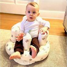 Baby Inflatable Seat,Sofás Para Niños For Babies 3-36 Months, Built In Air Pump Infant Back Support Sofa, Infant Support Seat Toddler Chair For Sitting Up, Baby Shower Chair Floor Seater Gifts - oso - Ver 10