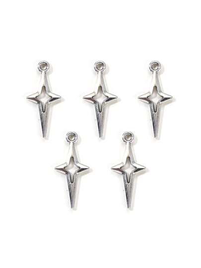 20pcs/set Creative Zinc Alloy Star DIY Pendant For Women For DIY Jewelry Making