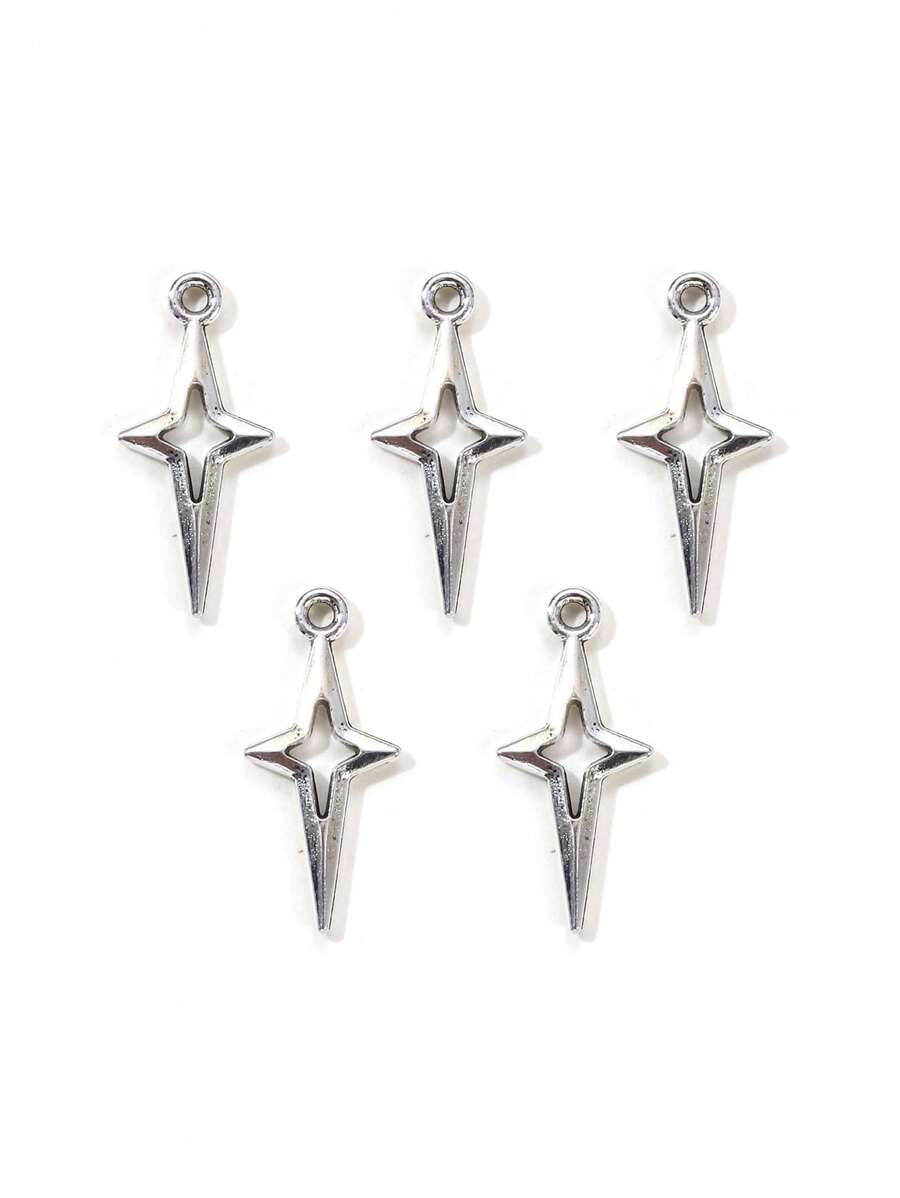 20pcs/set Creative Zinc Alloy Star DIY Pendant For Women For DIY Jewelry Making