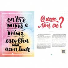 Livro Aprenda e crie seu lettering com dicas da Juh