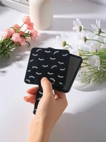 1 chiếc gương cầm tay kiểu mới có tay cầm hình hoạt hình, có thể bỏ vào túi, gương trang điểm cầm tay, bề mặt gương độ nét cao, tiện lợi để trang điểm nhanh khi di chuyển, trang điểm, giá rẻ, trang trí phòng, bàn trang điểm, du lịch, phòng ngủ, phụ kiện trang điểm, gương, gương trang điểm, gương mini, gương nhỏ gọn, gương cầm tay, giá rẻ, quà tặng Giáng sinh, trang điểm, dụng cụ trang điểm, đồ rẻ tiền, quà tặng, quà tặng cho phụ nữ, quà Giáng sinh, quà khuyến mãi, du lịch, đồ rẻ tiền, đồ dùng cần thiết khi đi du lịch - Nhiều màu - Xem 2