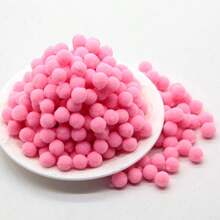 300入組(20g)波莫波平衡重球10mm，蓬鬆柔軟的1cm多色毛球高彈性PomPom創意手工藝補給品 - 彩色 - 查看 31