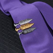 1pc Business Stylish Fish-Shaped Tie Clip, Suitable For Men's Daily Wear - Tie Clip - View 20