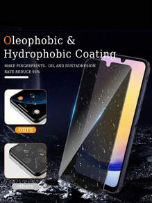 3 opakowania hartowanego szkła ochronnego na ekran kompatybilnego z Galaxy, twardość 9H, filtr prywatności anty-szpiegowski, wysoka rozdzielczość, łatwa instalacja, odporność na zarysowania, bez pęcherzyków powietrza, pełne pokrycie, odporność na odciski palców, zgodność z Face ID - błyszczące wykończenie, wysoka rozdzielczość, przezroczysta, hartowane szkło ochronne anty-szpiegowskie, szkło prywatności, folia ochronna na ekran, szkło prywatności, ochrona przed odciskami palców, prezent na urodziny/Wielkanoc/Dzień Prezydenta/Boże Narodzenie/rodzinę/przyjaciół/chłopaka/dziewczynę, ochraniacz ekranu telefonu, akcesoria do telefonów, wodoodporny i odporny na wstrząsy