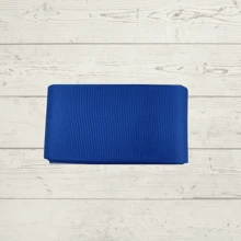 Grosgrain Ribbon Nº9 3.8 Cm - 2 Meters - Royal Blue - View 2